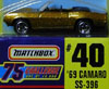 Gold '69 RS/SS 75 Challange Collection By Matchbox